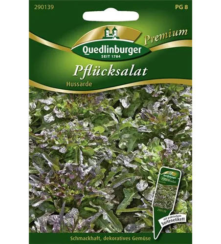 Eichblattsalatsamen 'Hussarde'