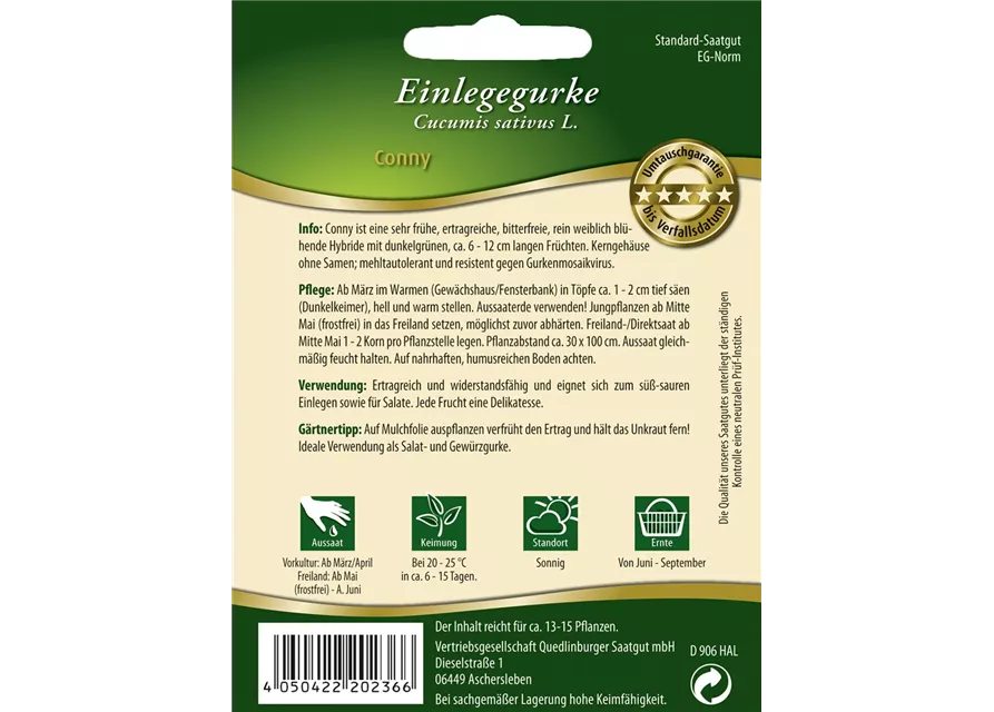 Gurkensamen 'Conny F1'