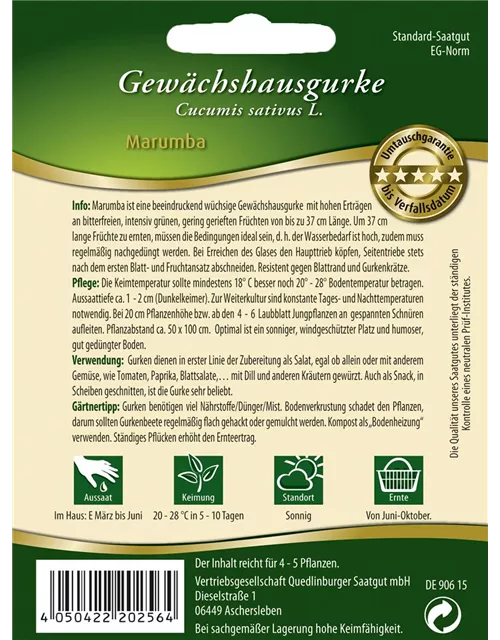 Gurkensamen 'Marumba'