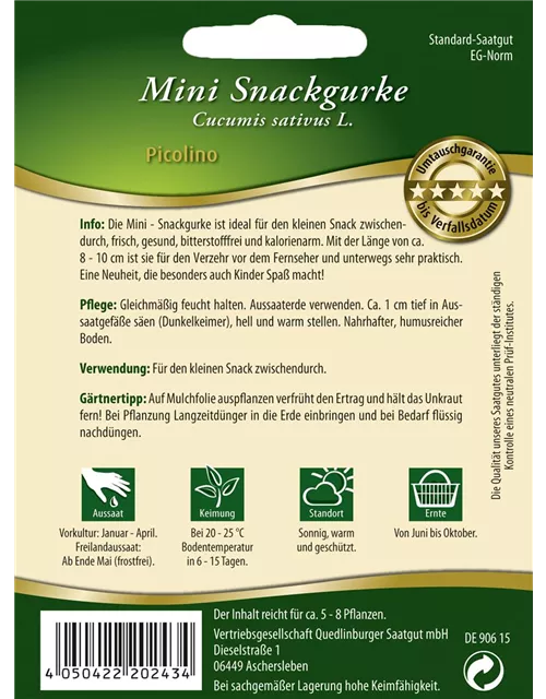 Gurkensamen 'Picolino'