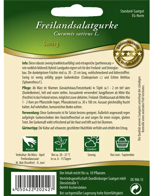 Gurkensamen 'Swing'