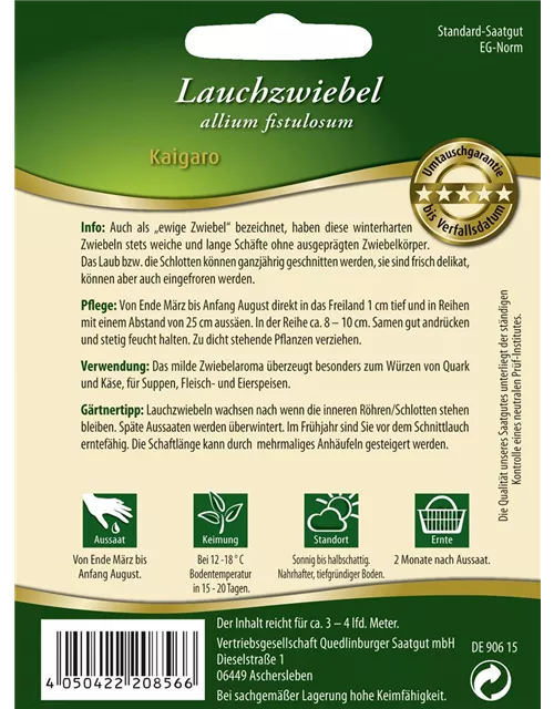 Lauchzwiebelsamen 'Kaigaro'