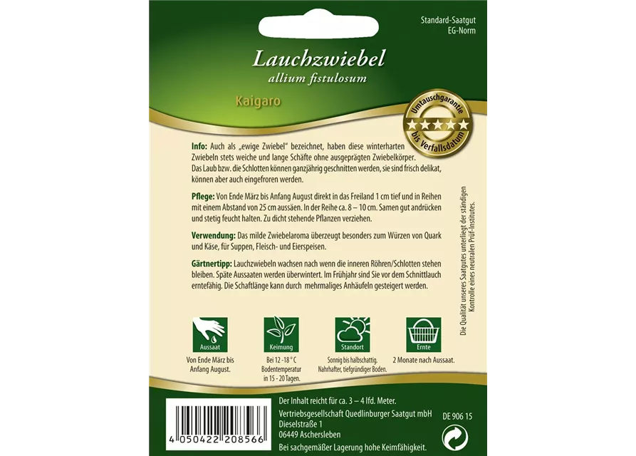 Lauchzwiebelsamen 'Kaigaro'