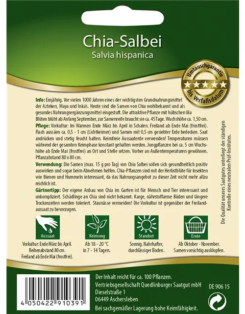 Mexikanische Chia-Samen