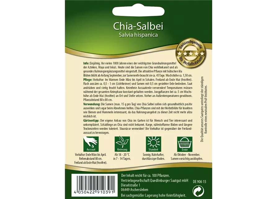 Mexikanische Chia-Samen