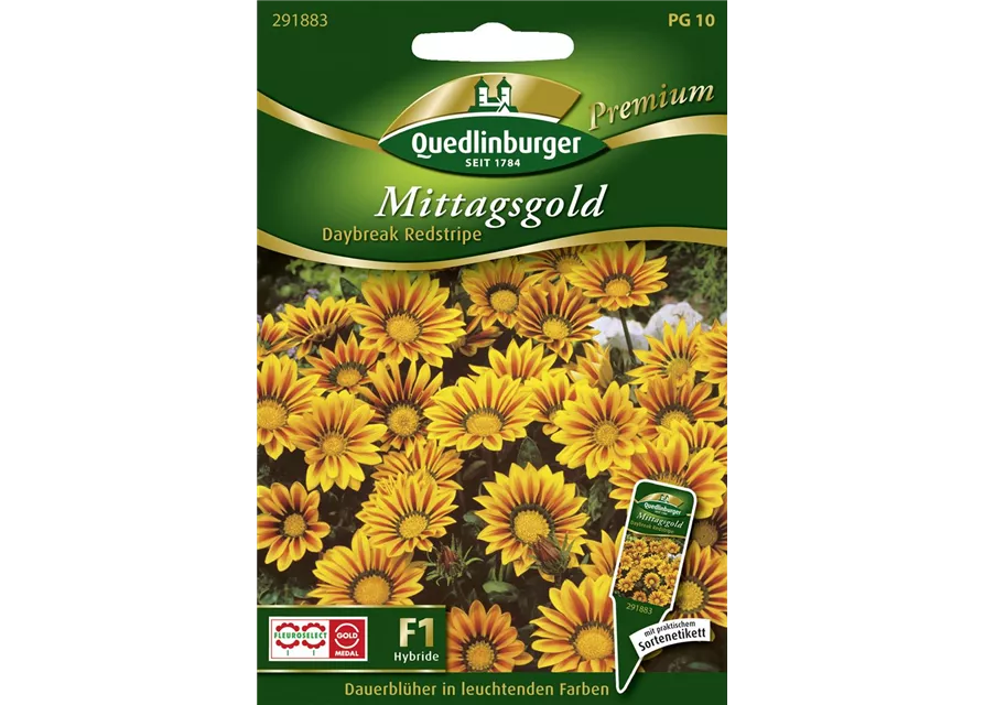 Mittagsgoldsamen 'Daybreak Red Stripe F1'