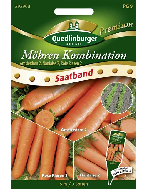Möhren Kombination-Samen