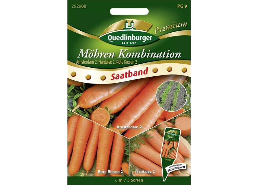 Möhren Kombination-Samen