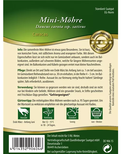 Möhrensamen 'Caracas'