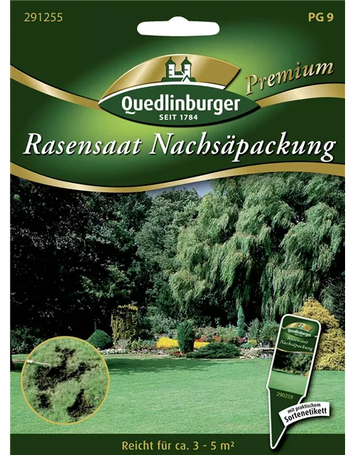 Nachsäpackung Rasen