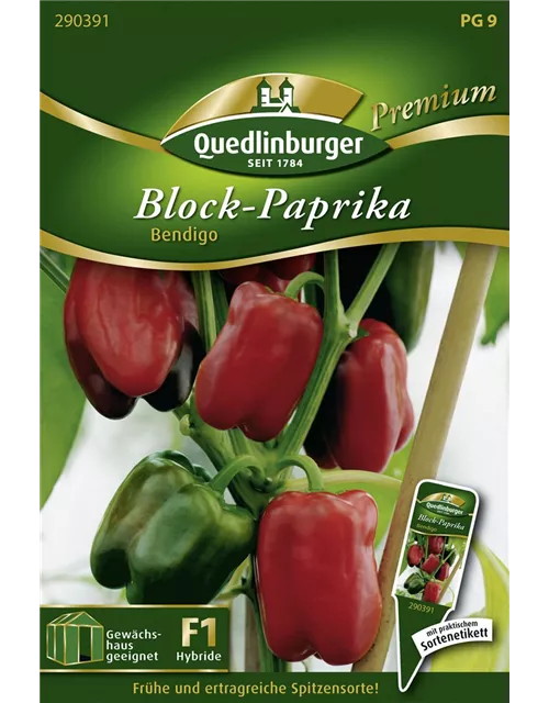 Paprikasamen 'Bendigo F1'