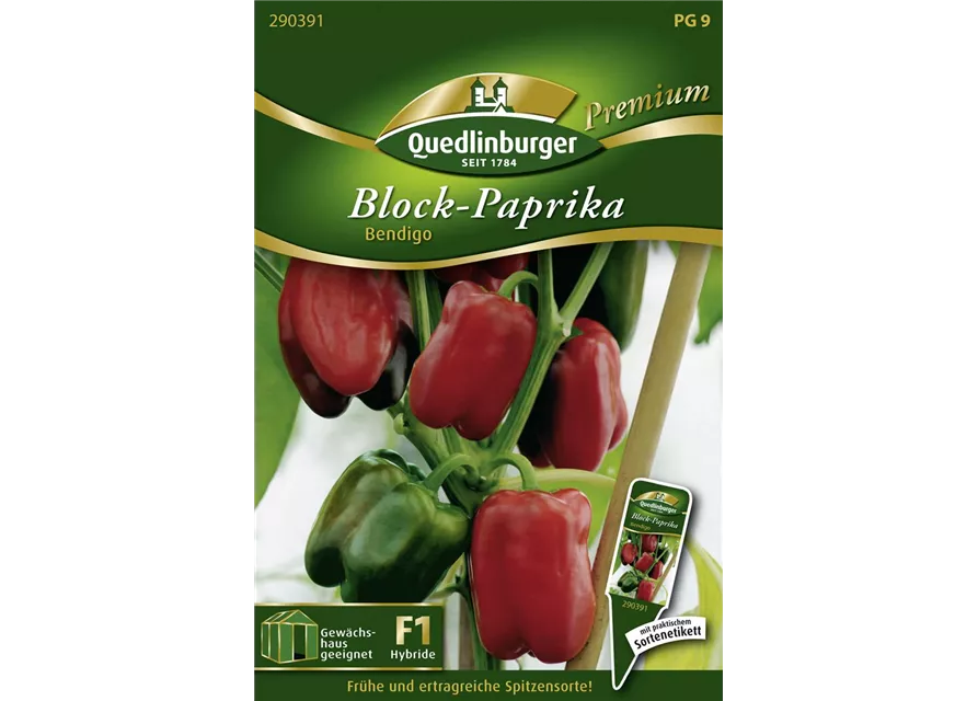 Paprikasamen 'Bendigo F1'
