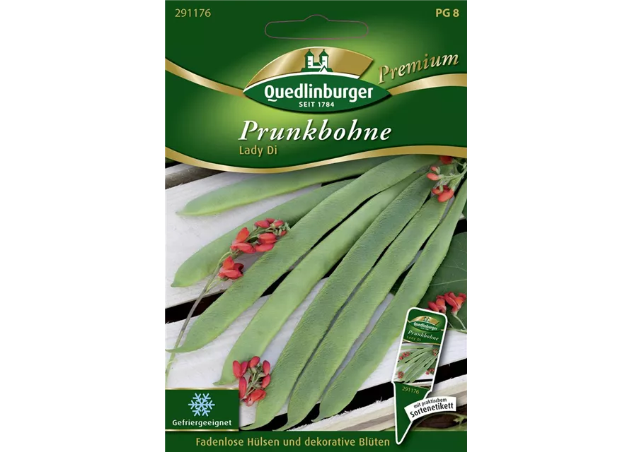 Prunkbohnensamen 'Lady Di'