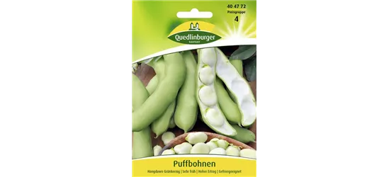 Puffbohnensamen 'Hangdown Grünkernig'