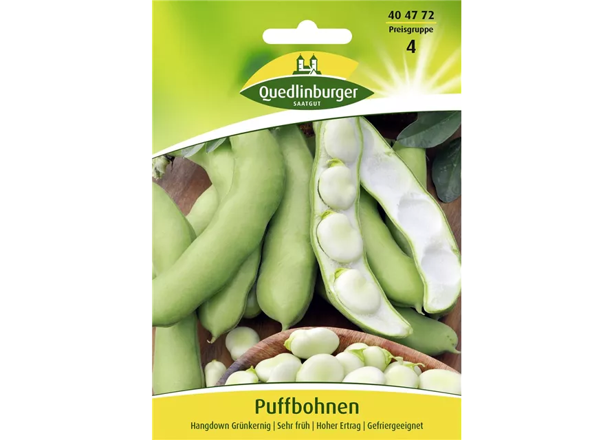 Puffbohnensamen 'Hangdown Grünkernig'