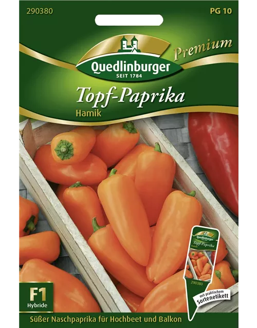 Snackpaprikasamen 'Hamik'