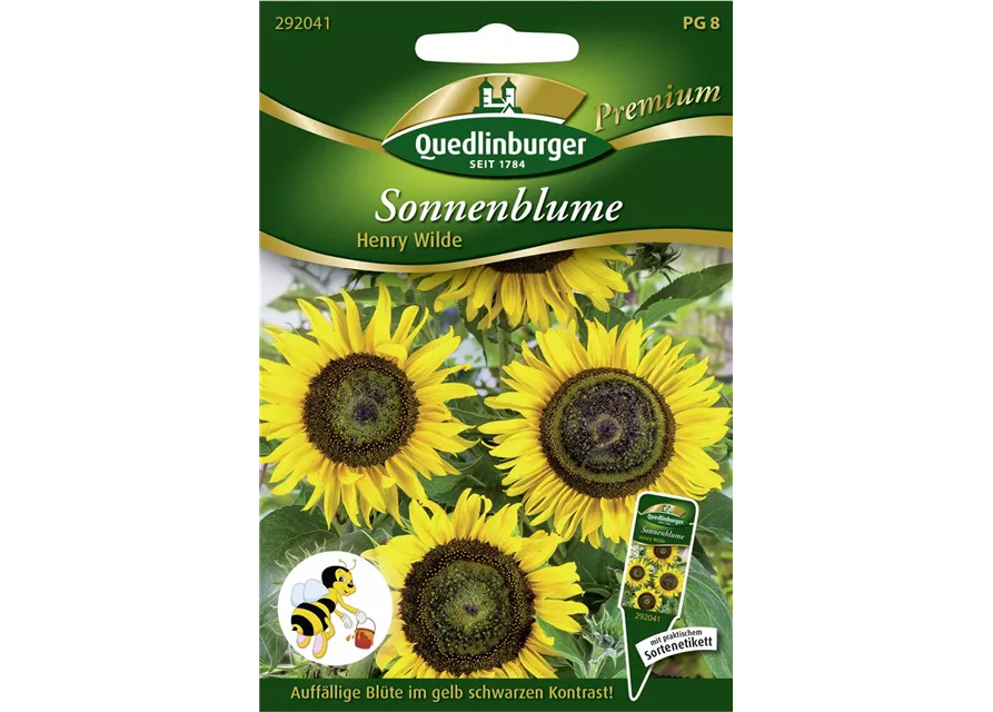Sonnenblumensamen 'Henry Wilde'