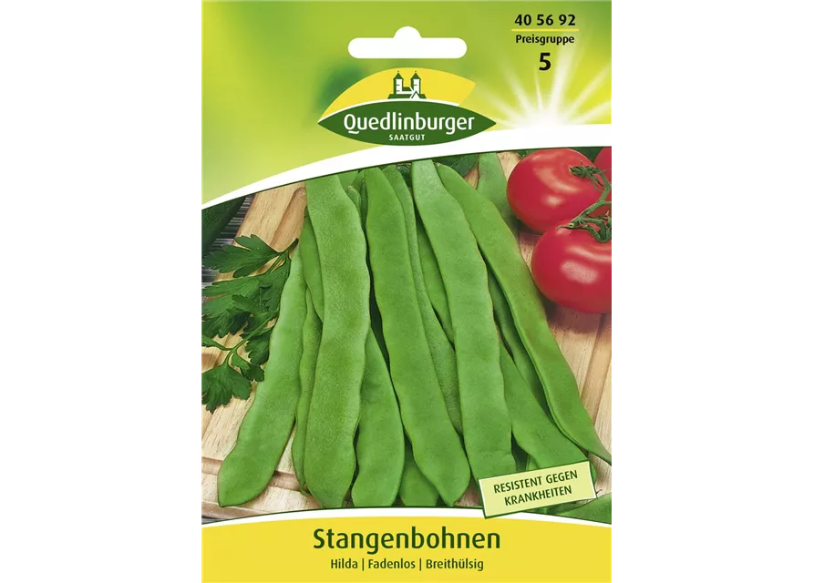 Stangenbohnensamen 'Hilda'