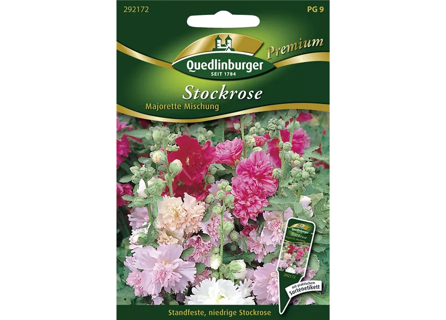 Stockrosensamen 'Majorette'