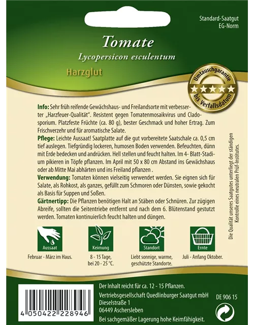 Tomatensamen 'Harzglut F1'