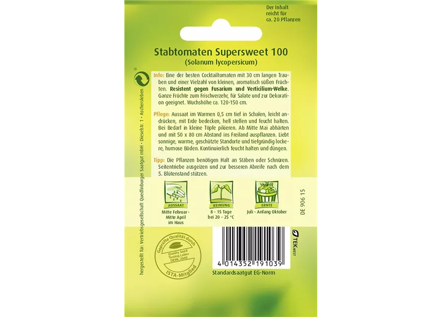 Tomatensamen 'Supersweet 100 F1'
