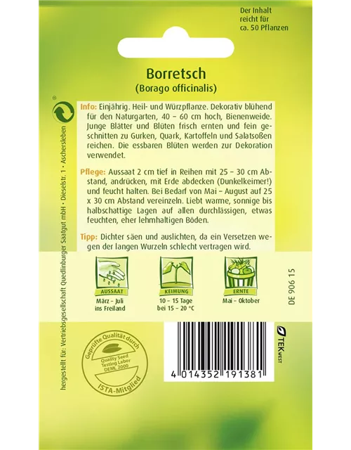 Borretschsamen