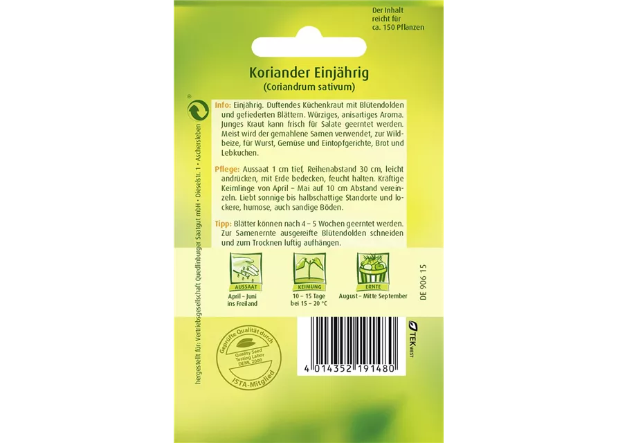 Koriandersamen