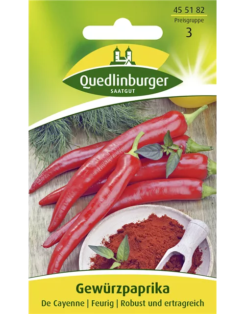 Peperonisamen 'De Cayenne'