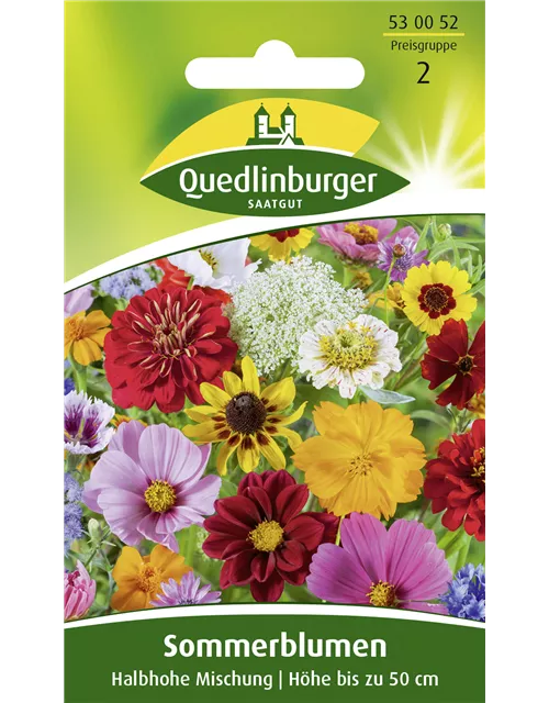 Halbhohe Sommerblumen-Samen