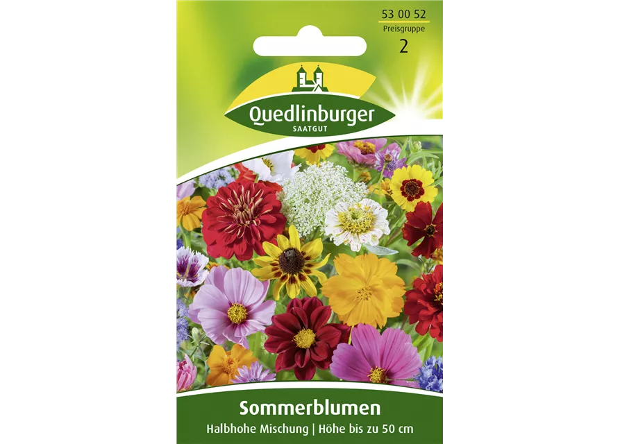 Halbhohe Sommerblumen-Samen