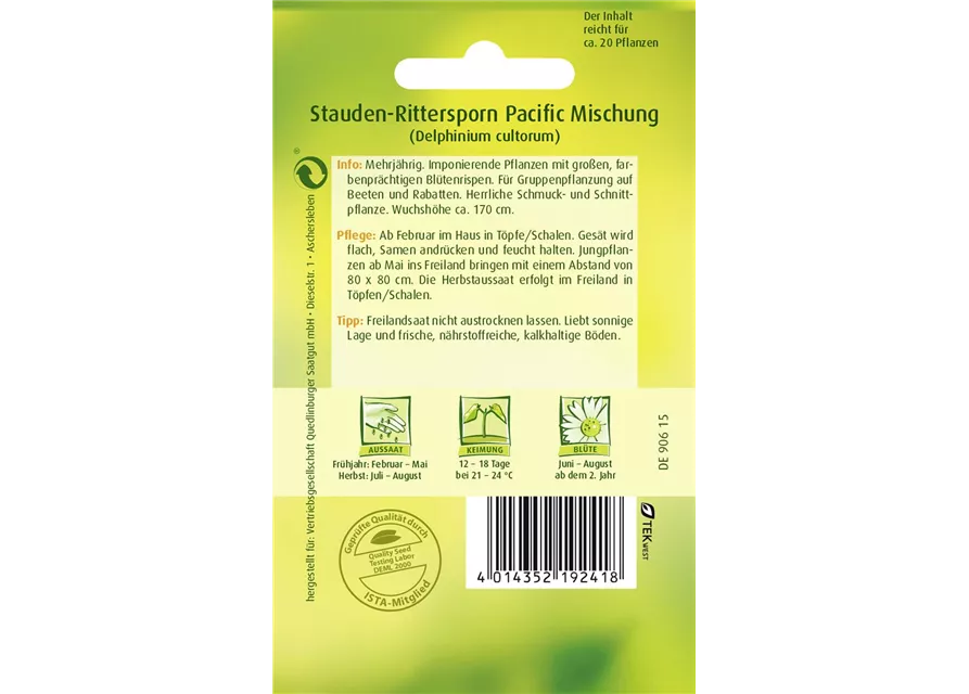 Pacific-Rittersporn-Samen