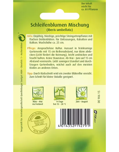 Schleifenblumensamen