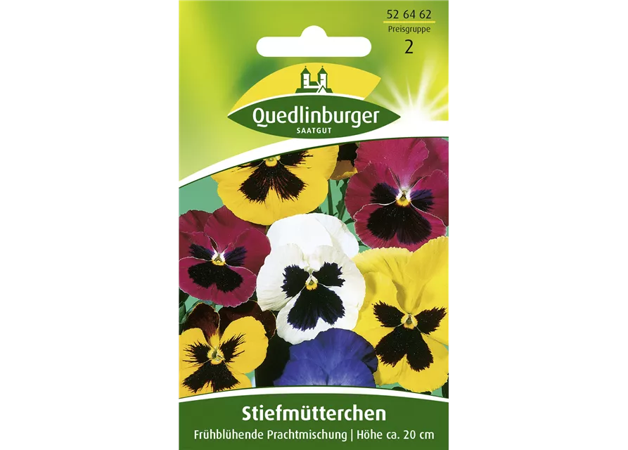 Stiefmütterchensamen 'Frühblühende Prachtmischung'
