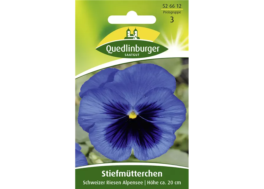 Stiefmütterchensamen 'Schweizer Riesen Alpensee'