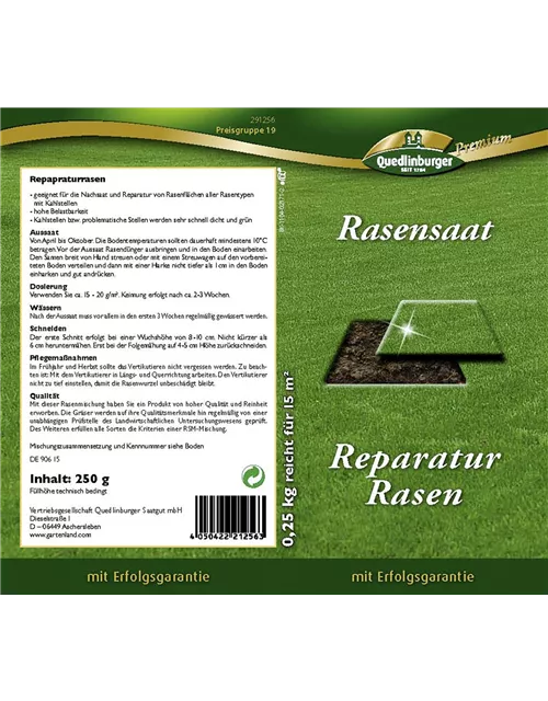Reparaturrasen-Samen