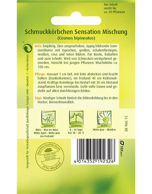 Schmuckkörbchensamen
