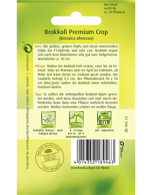 Broccolisamen 'Premium Crop F1'