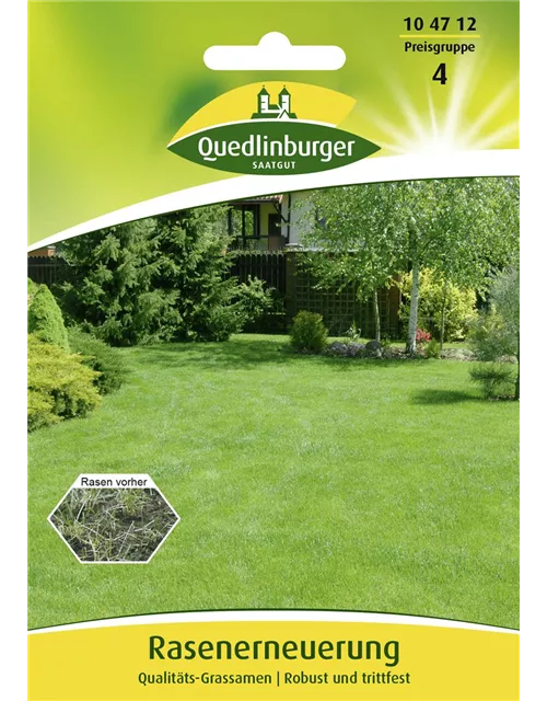 Rasenerneuerung-Samen
