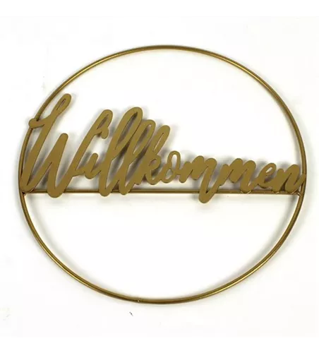 Dekohänger Willkommen