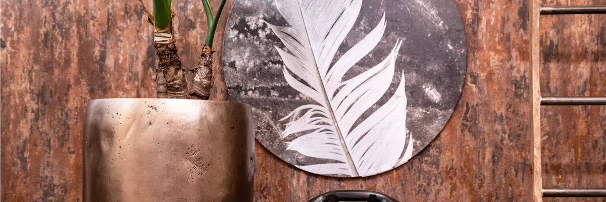 Zimmerambiente mit Dekogegenstand