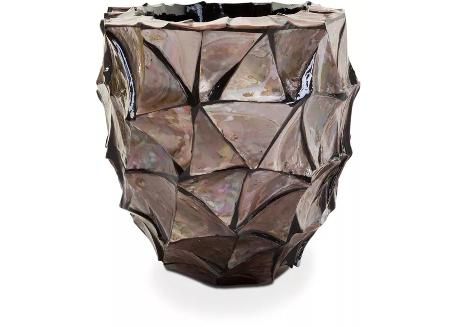 fleur ami MUSCHEL Pflanzgefäß oval