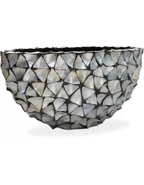 fleur ami MUSCHEL Pflanzgefäß oval