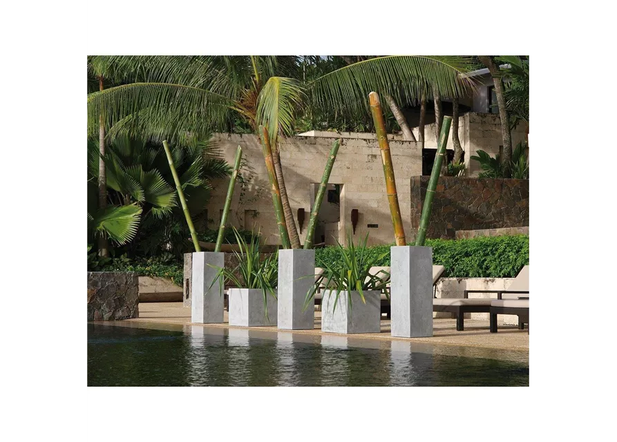 fleur ami POLYSTONE SQUARE Pflanzgefäß