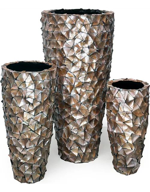 fleur ami MUSCHEL Pflanzgefäß