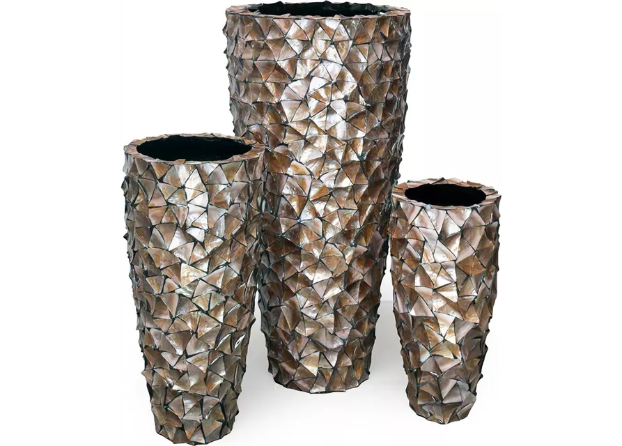 fleur ami MUSCHEL Pflanzgefäß