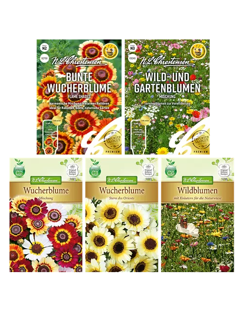 Saatgut Set 'Wild und Wucher' 