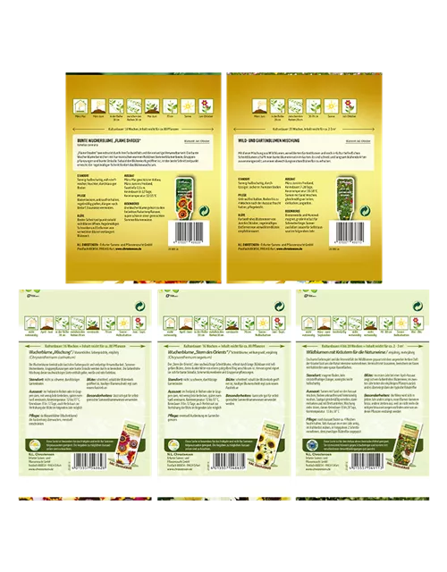 Saatgut Set 'Wild und Wucher' 