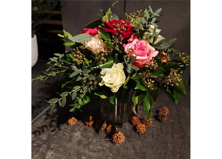 Weihnachtlicher Rosentraum