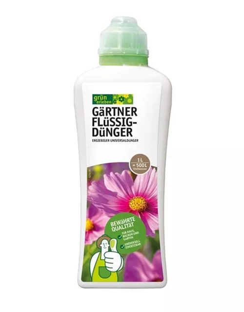 Grün erleben Gärtner Flüssig Dünger