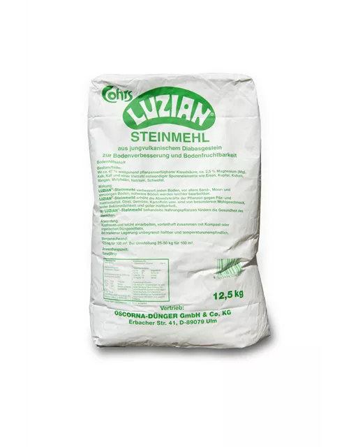 Oscorna Luzian Steinmehl 12,5 kg